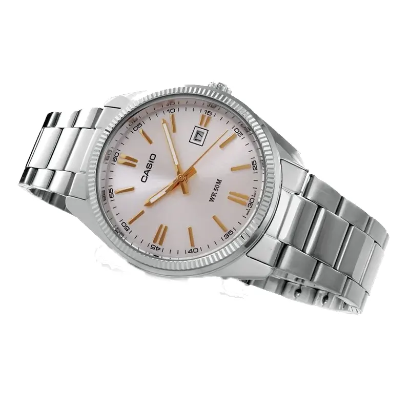 Casio Silver Dial Couple Watch- MTP/LTP-1302D-7A2